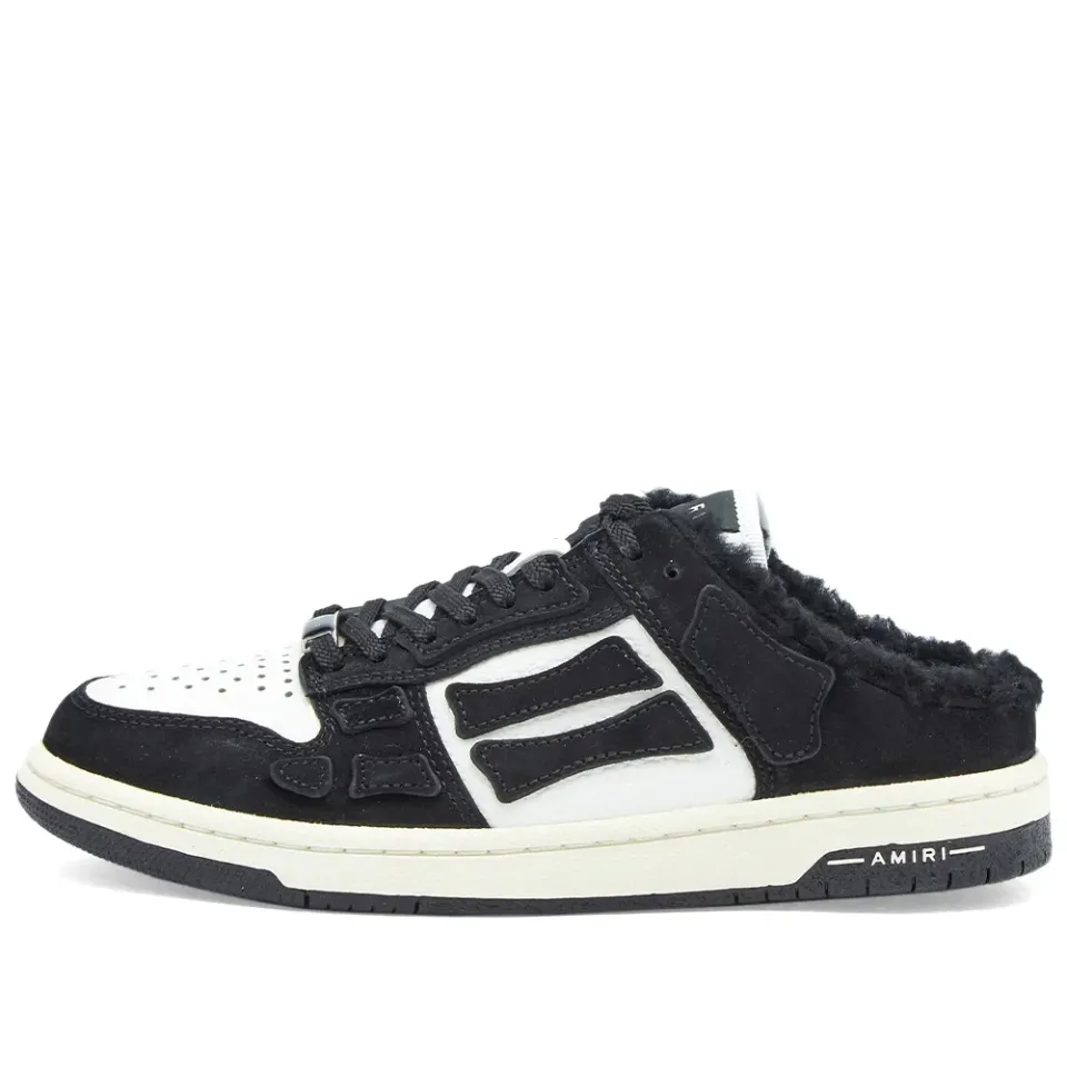 Shearling Skeleton Mule