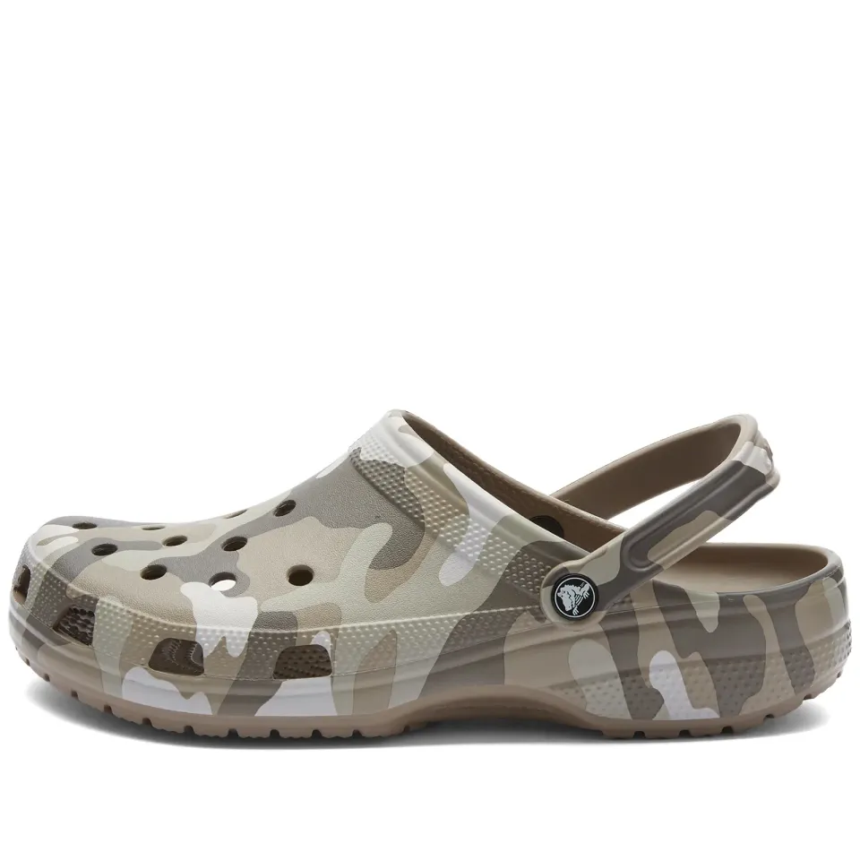 Classic Printed Camo Clog