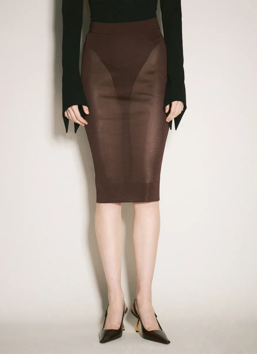 Pencil Knit Skirt
