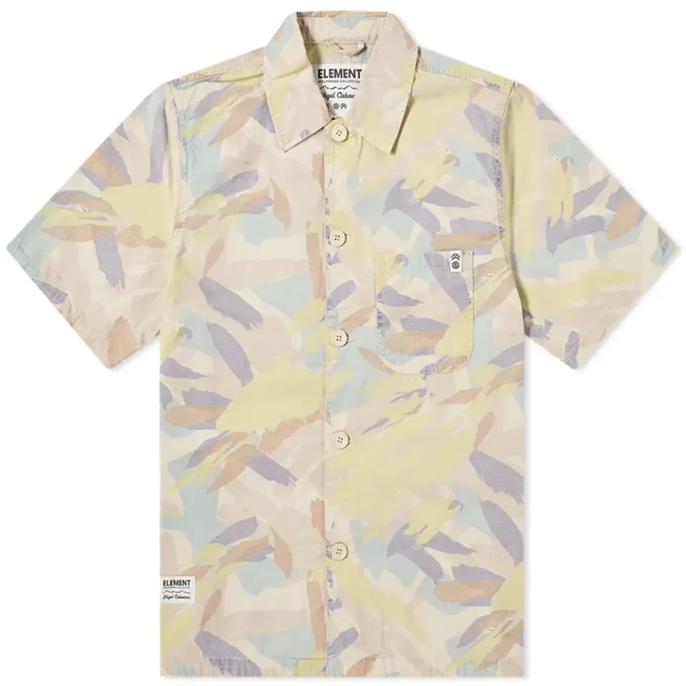 X Nigel Cabourn Camo Short Sleeve Shirt
