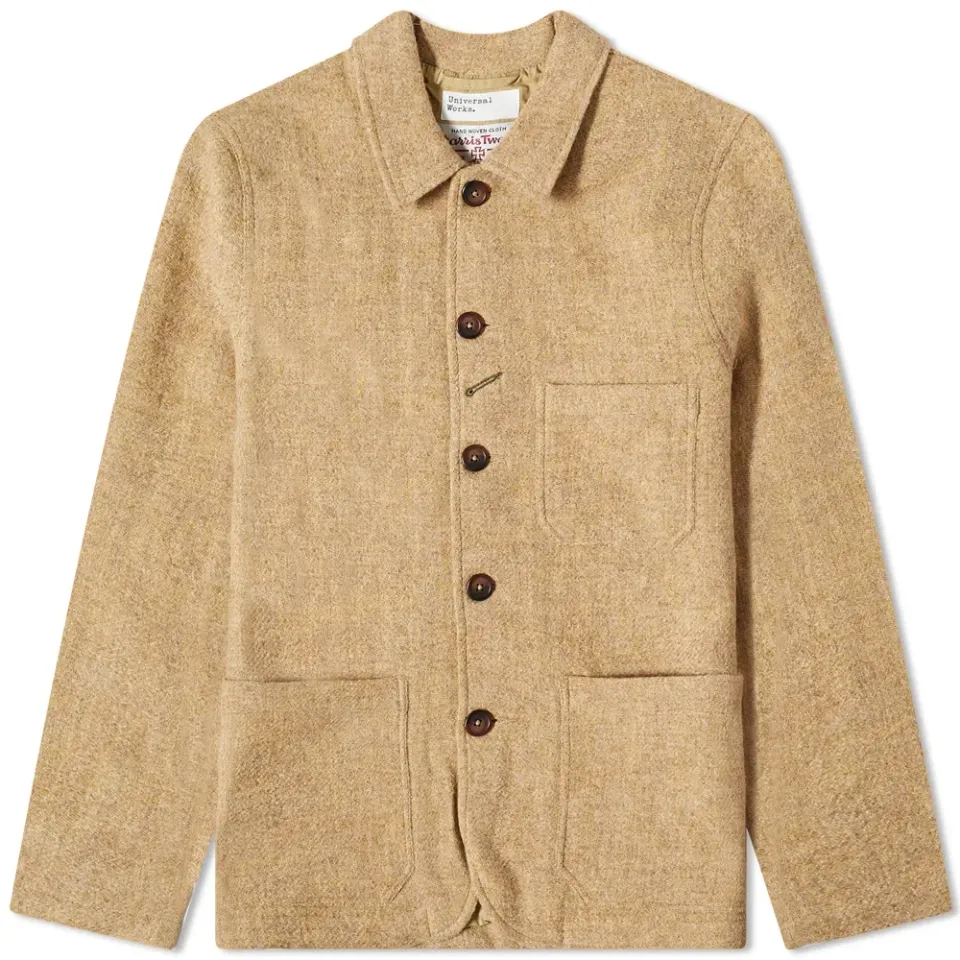 Harris Tweed Bakers Chore Jacket