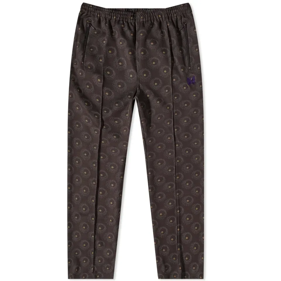 Poly Jacquard Patterned Track Pant