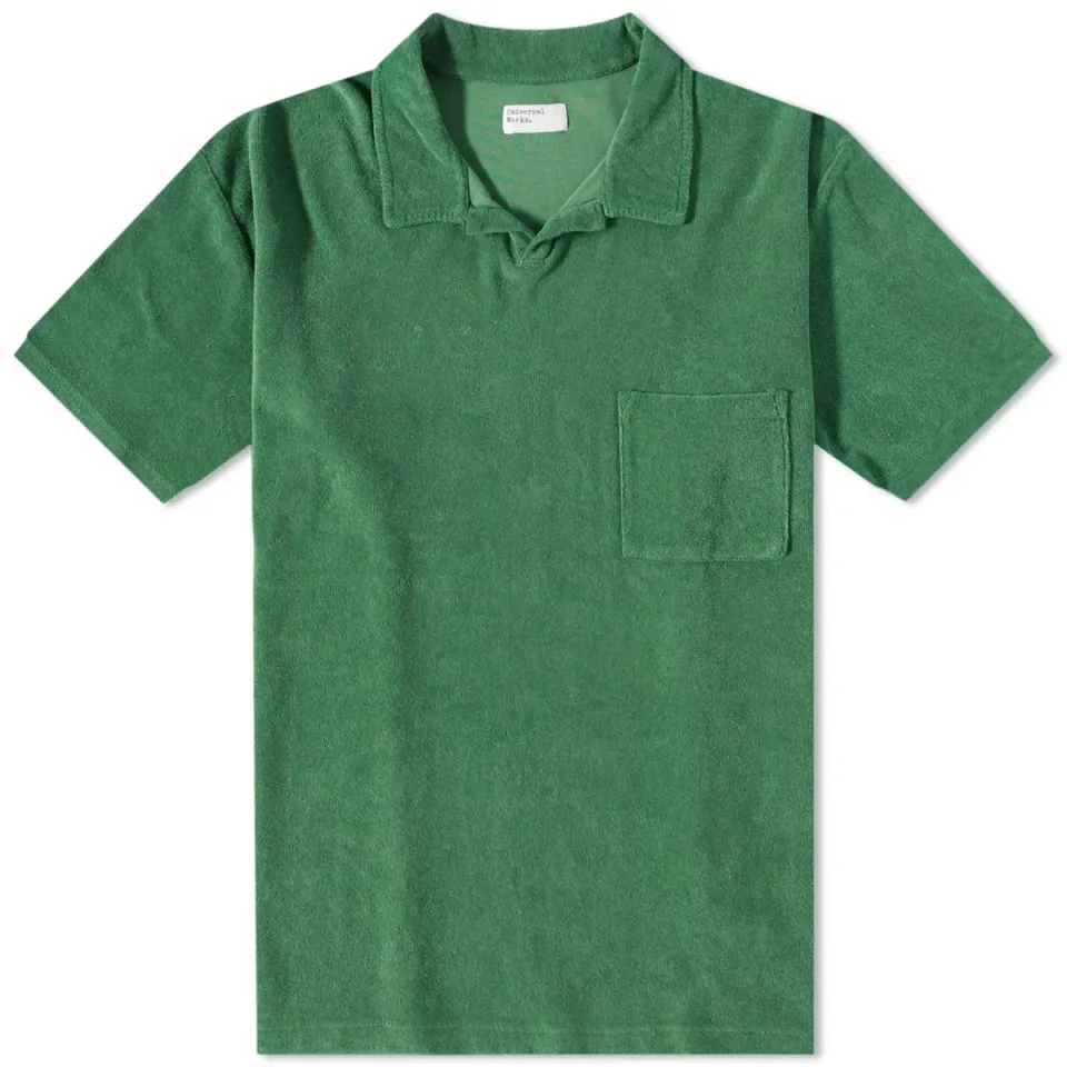 Terry Fleece Vacation Polo