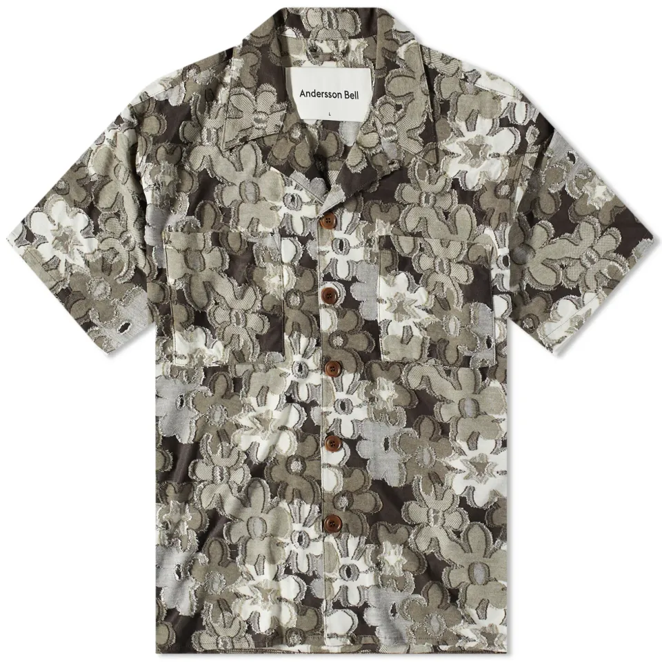 Flower Knit Vacation Shirt