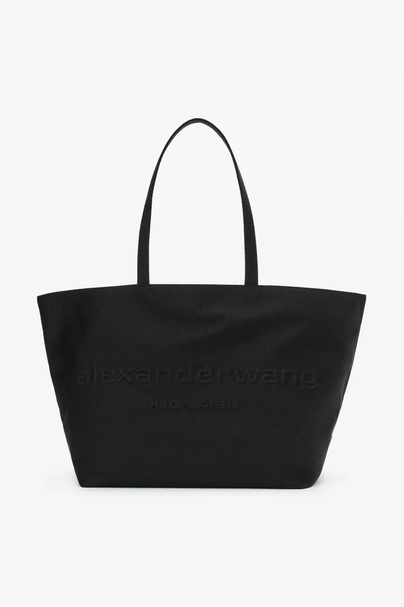 Punch Tote Bag in Nylon Canvas