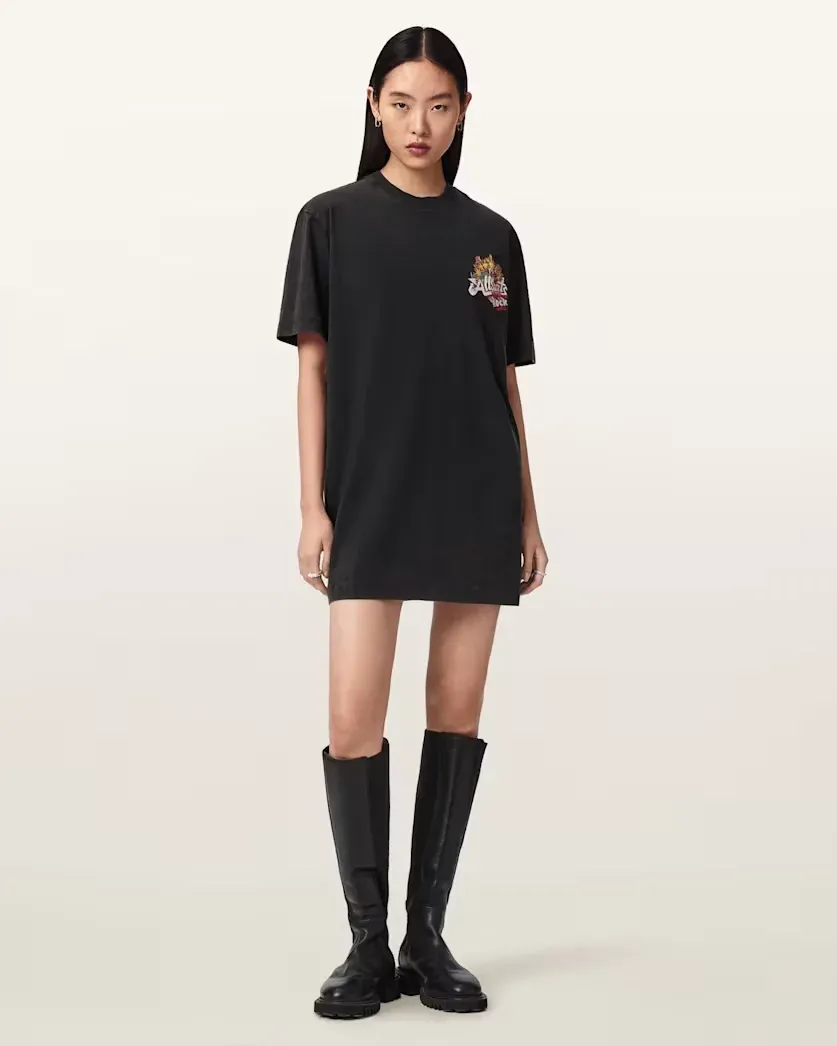 Roque Relaxed Fit Mini T-Shirt Dress