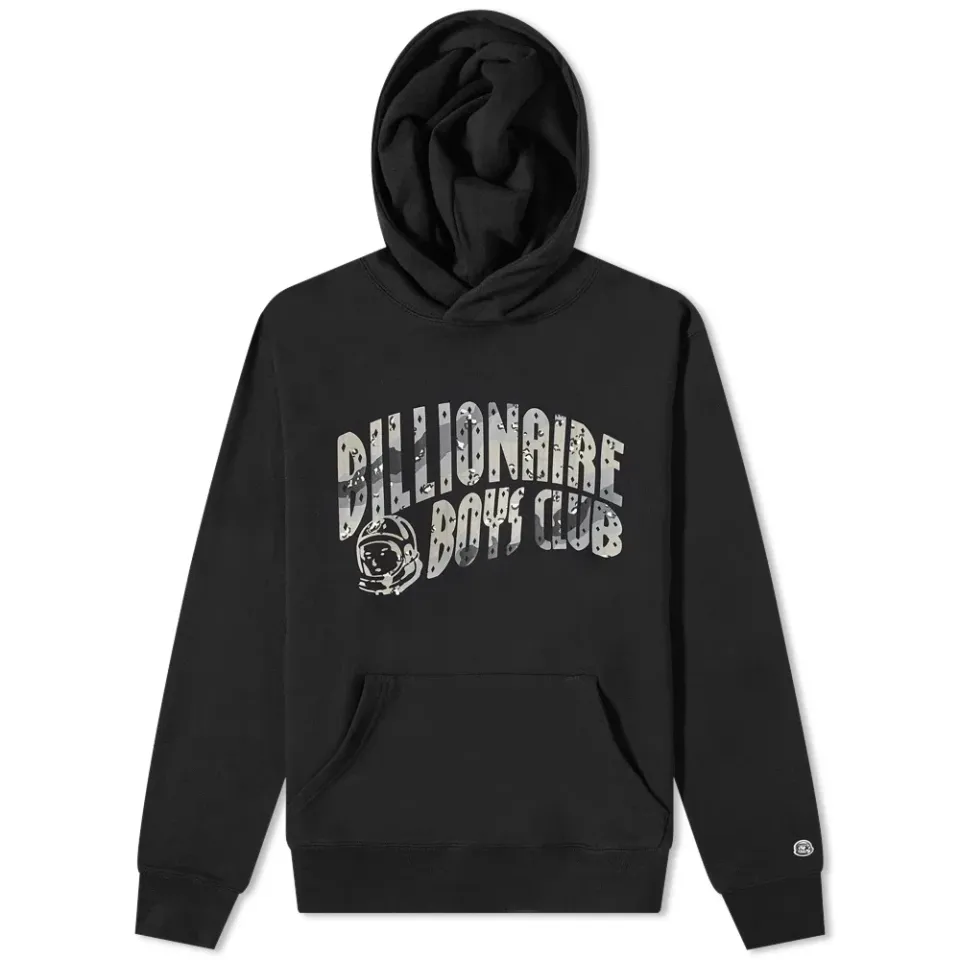 Camo Arch Logo Popover Hoodie