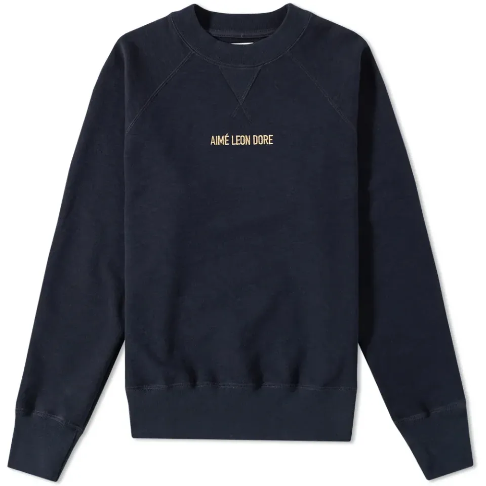 Embroidered Logo Crew Sweat