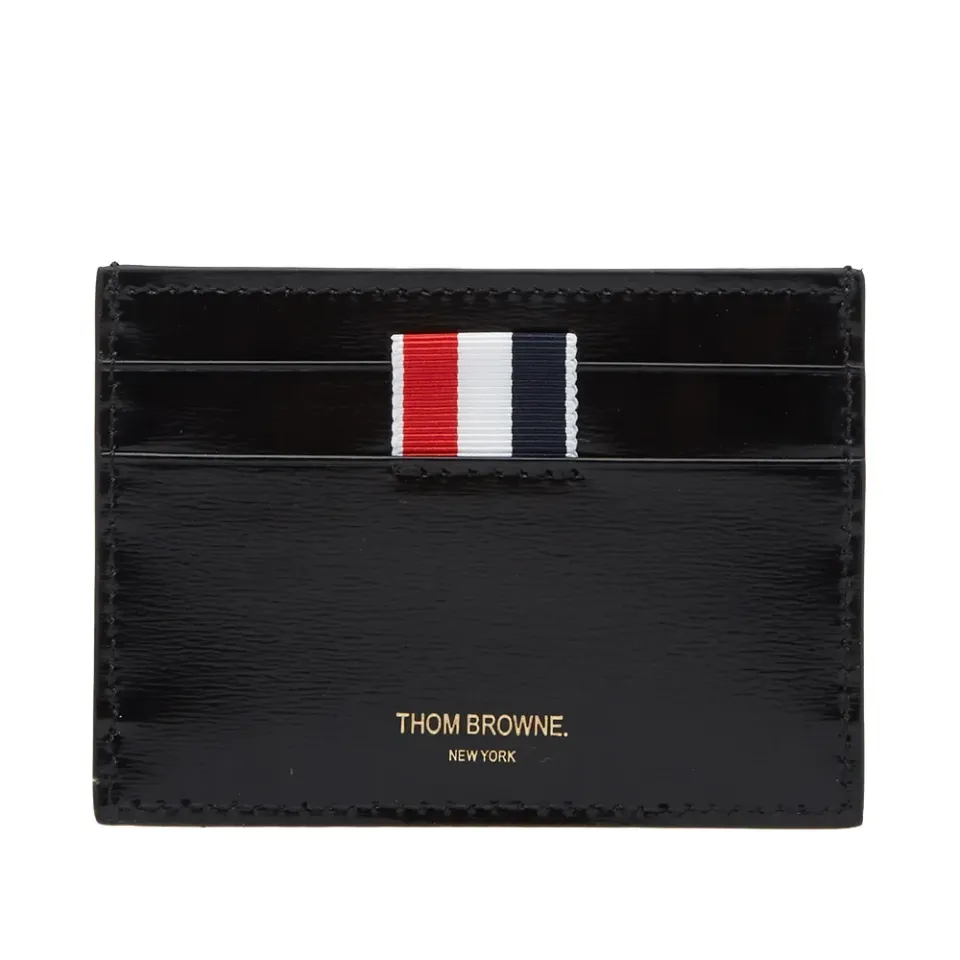 Printed Stripe Single Card Holder