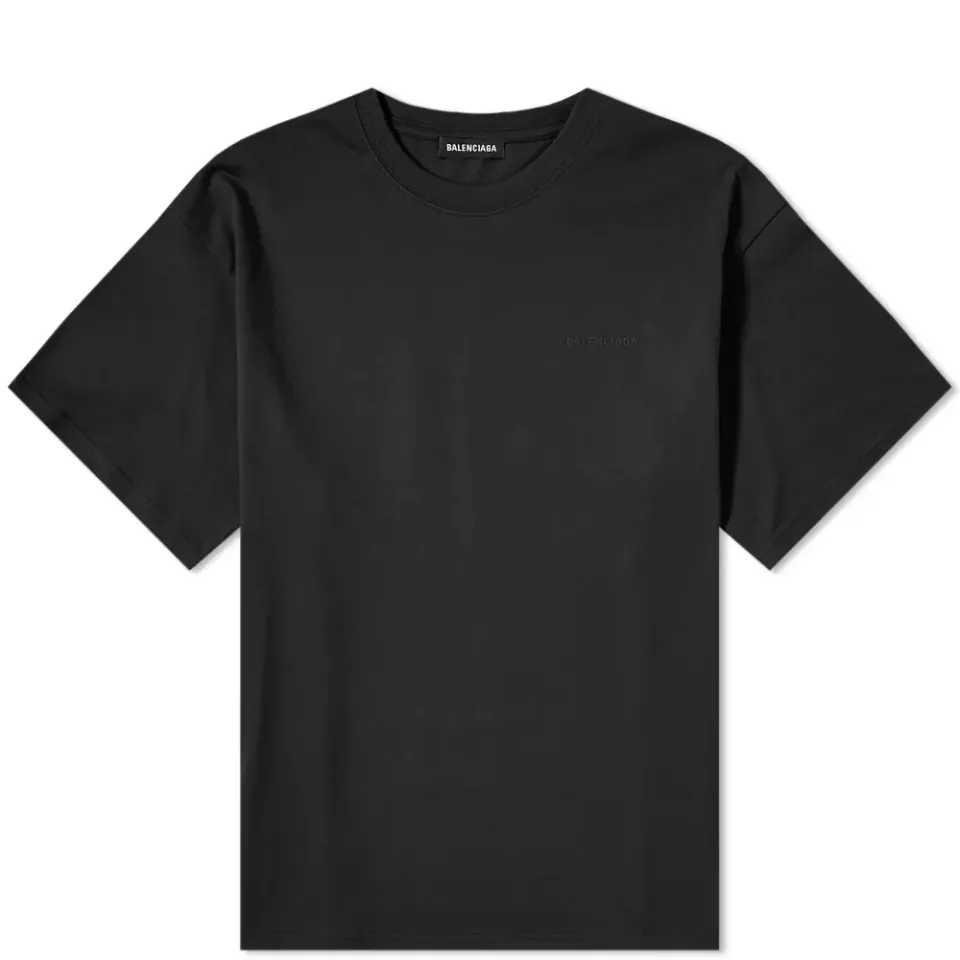 Oversize Back Print Logo Tee