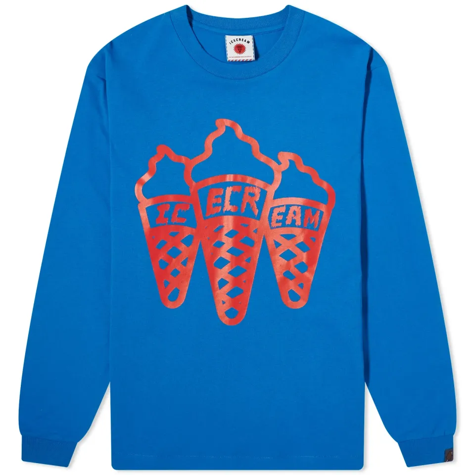 Three Cone Long Sleeve T-Shirt