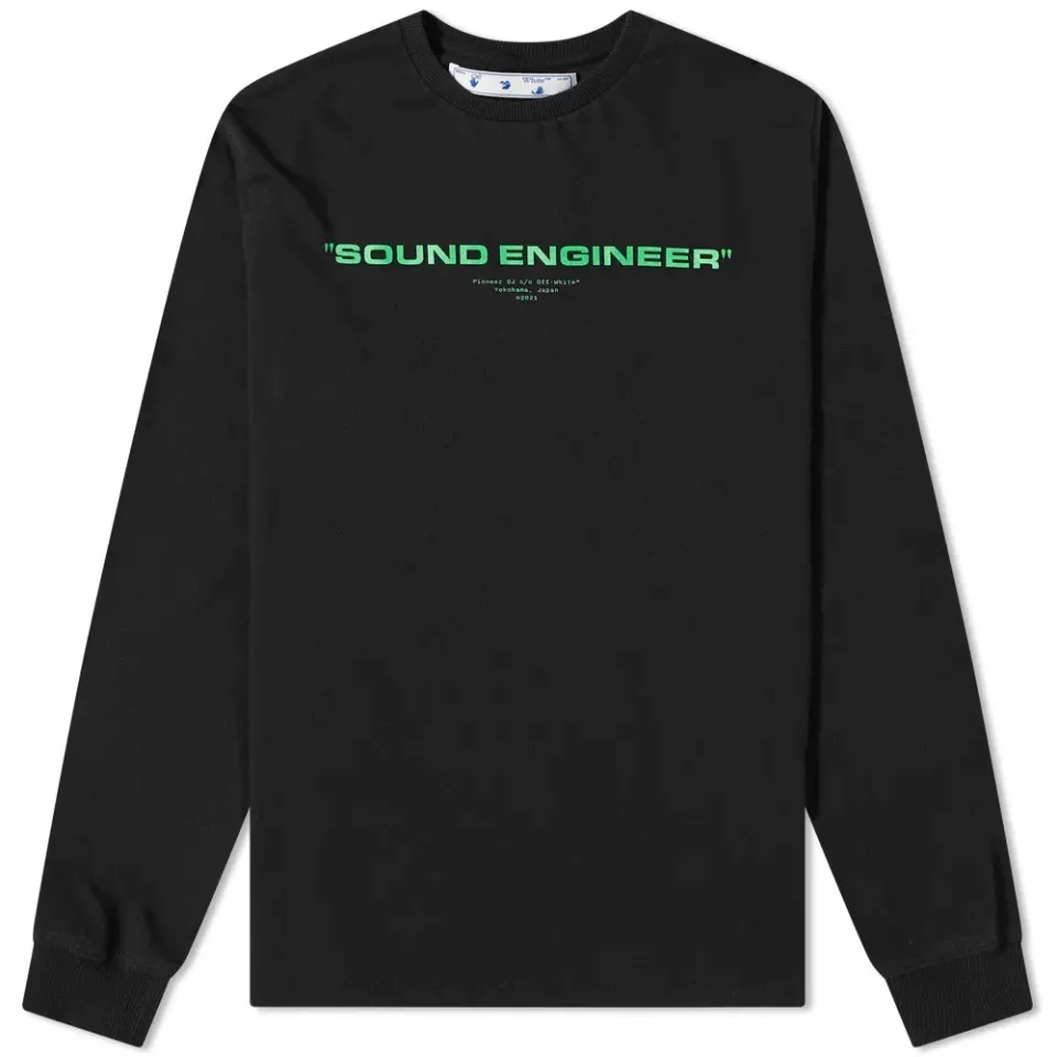 Pioneer DJ c/o Off-White Long Sleeve Console T-Shirt