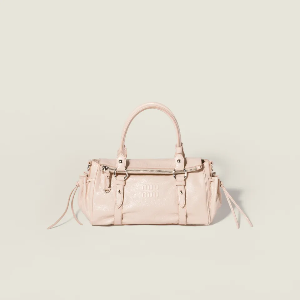 Nappa leather handbag