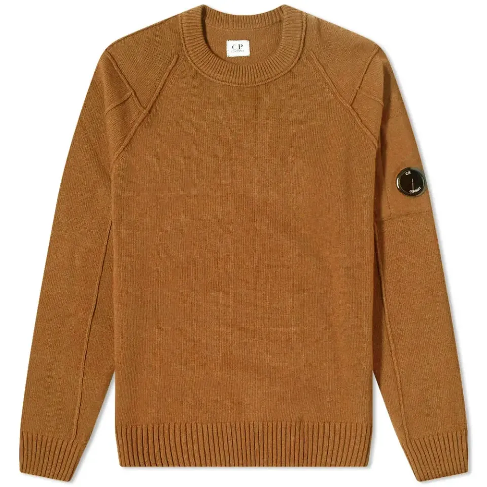 CP Company Arm Lens Roll Neck Knit