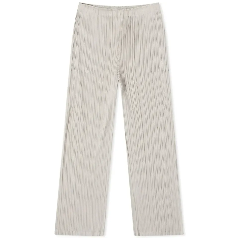 Straight Pleats Trousers