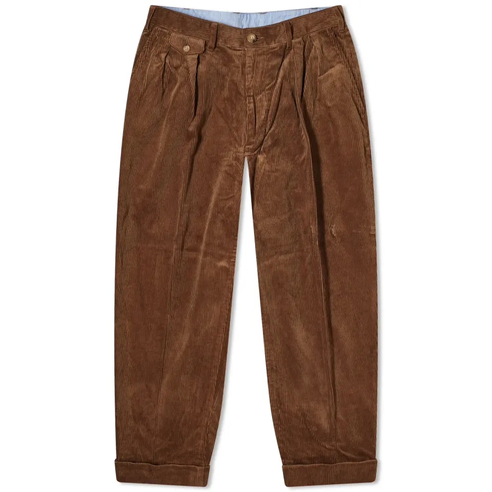 2 Pleat Corduroy Pant