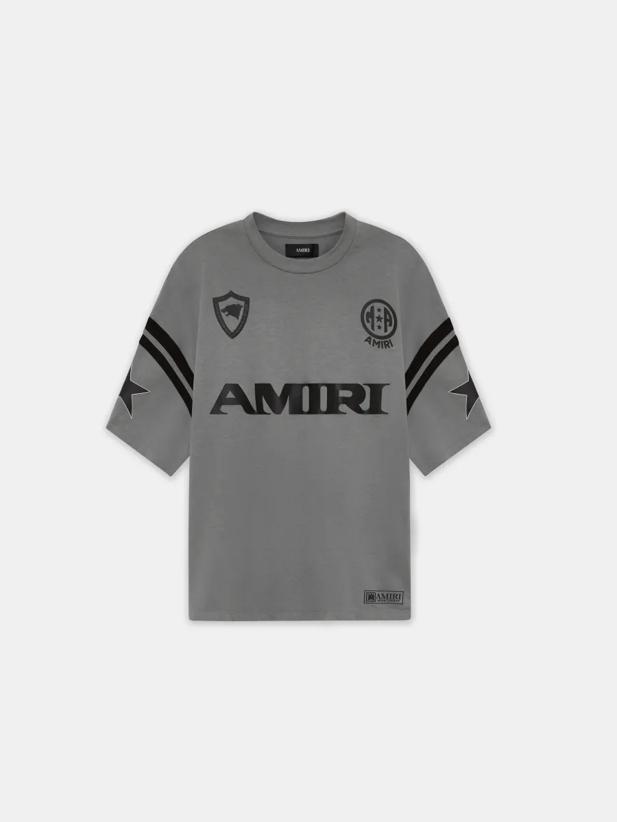 SKATE TEE AMIRI SPORT OVERSIZED TEE - STONE
