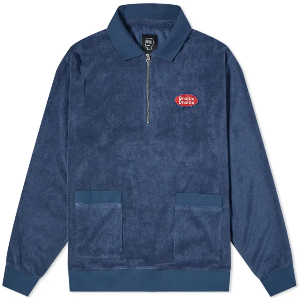 Wing It Half Zip Terry Polo