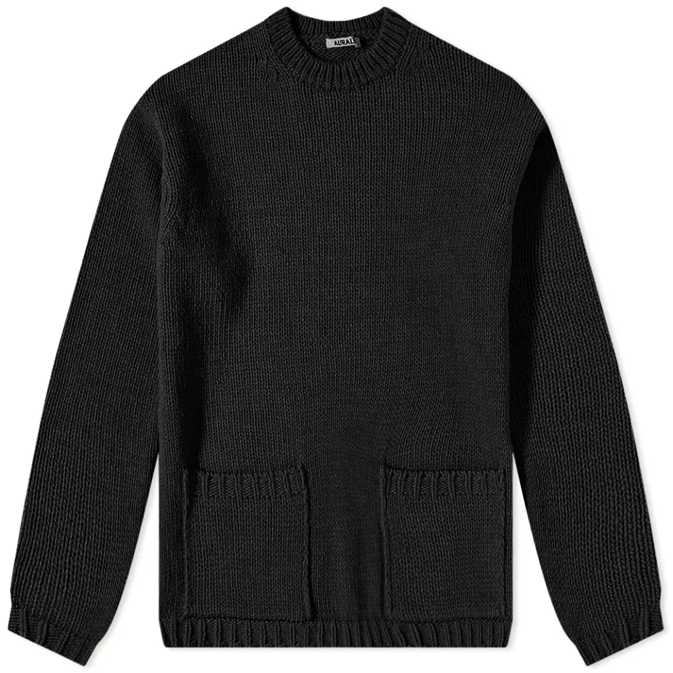 Pocket Crew Knit