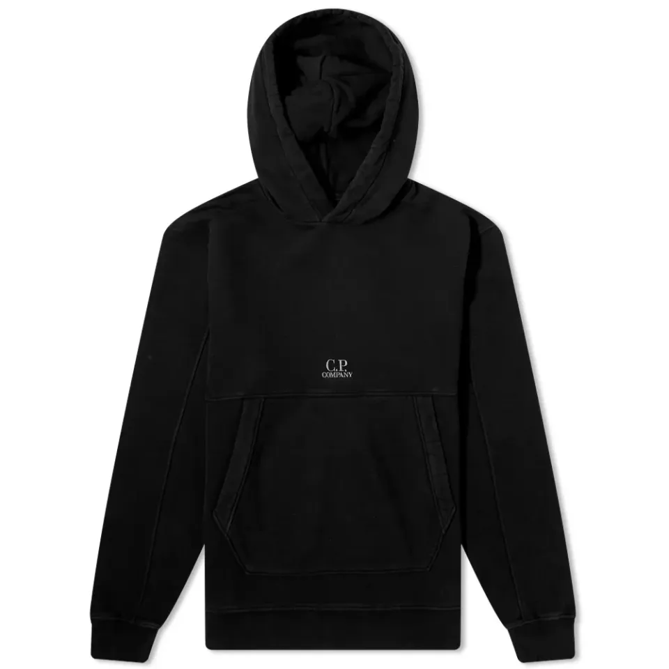 CP Company Centre Logo Popover Hoodie
