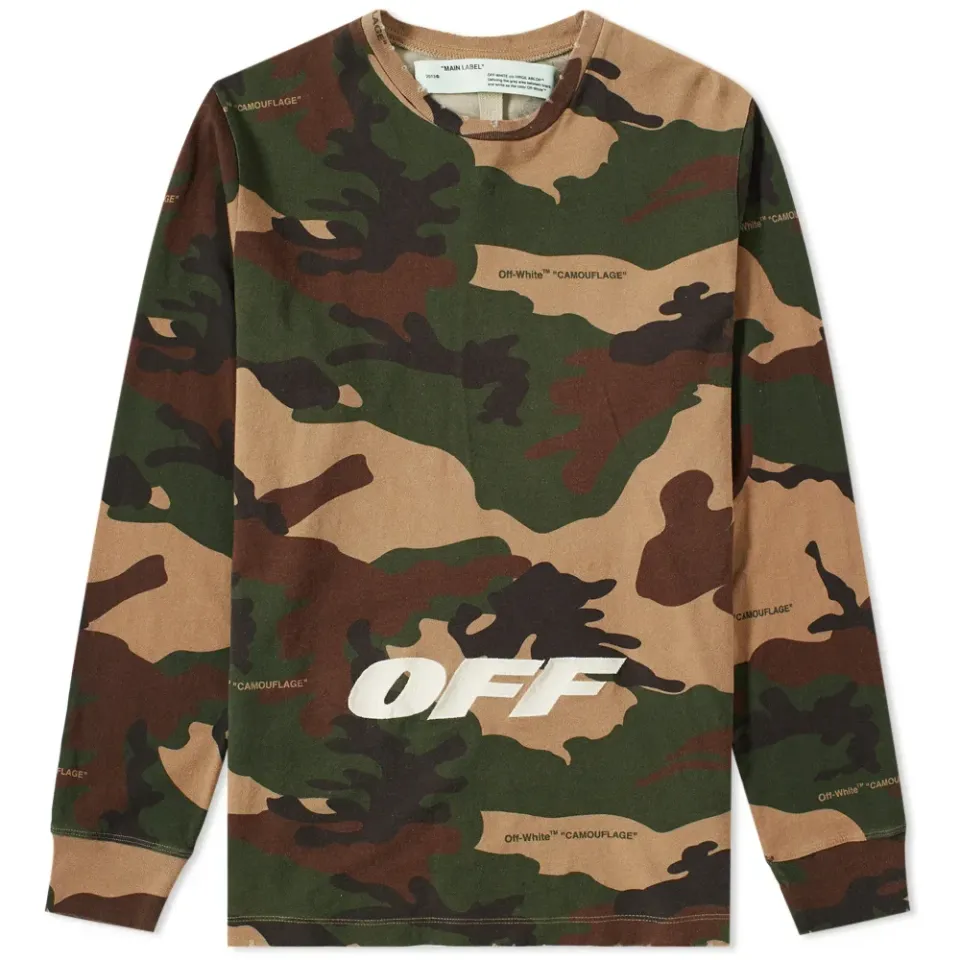Long Sleeve Camo Tee