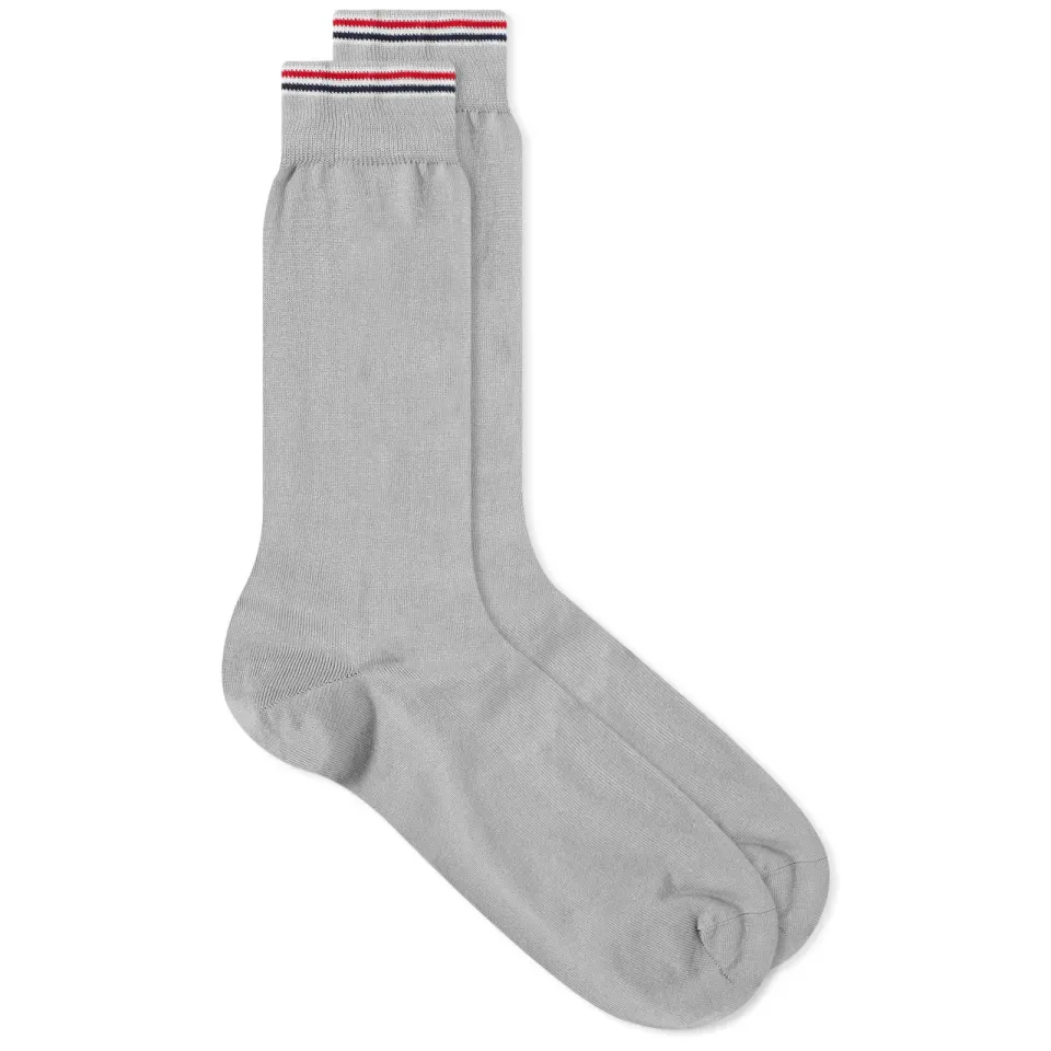 Jersey Stitch Tipping Stripe Sock