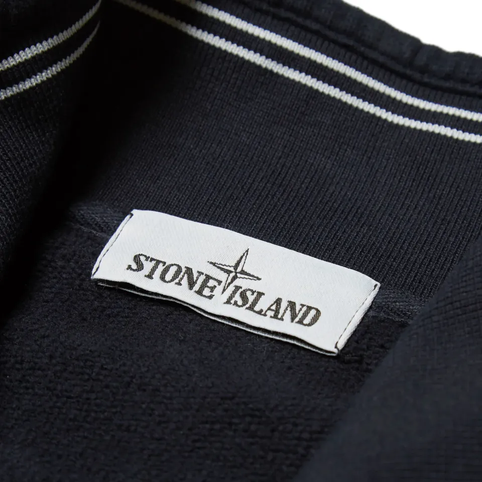 Garment Dyed Cotton Fleece Zipped Track Top