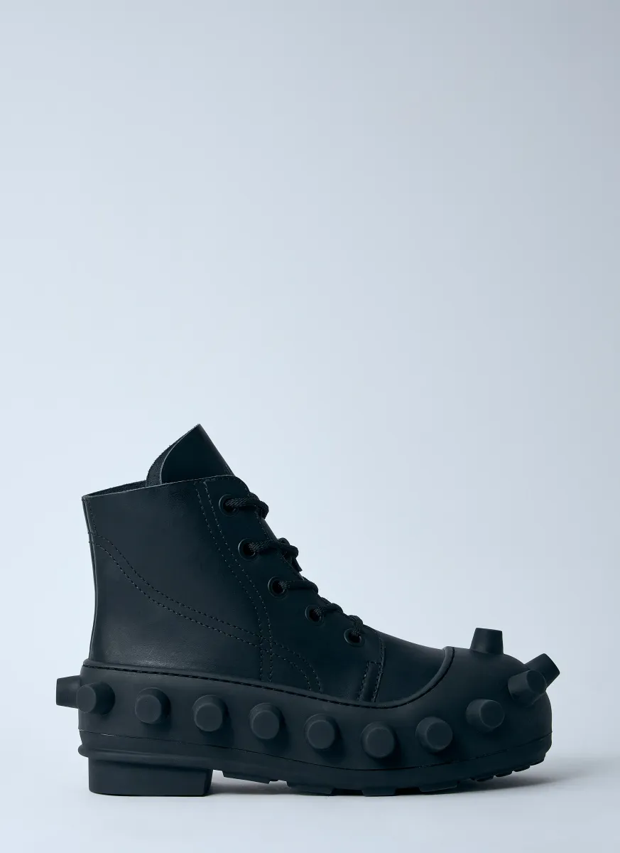 Leather Boom Boots