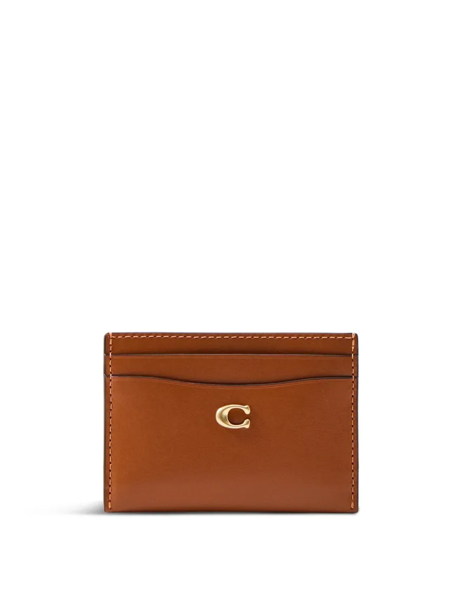 Essential Leather Card Holder Maple