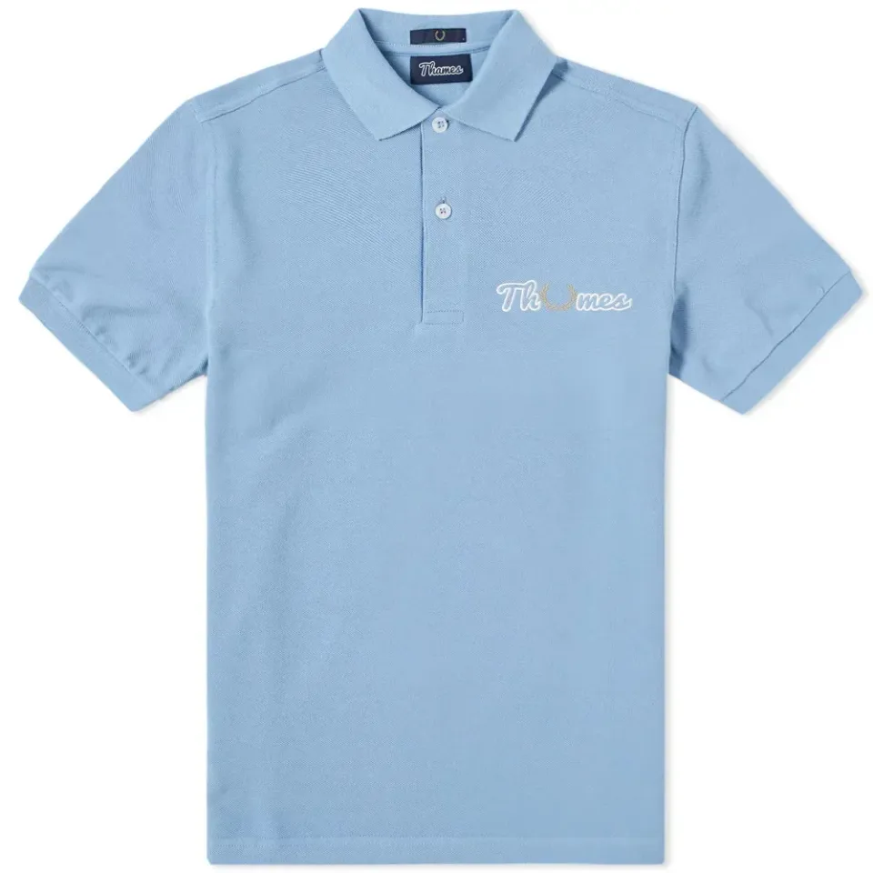 Fred Perry x Thames Embroidered Pique Polo