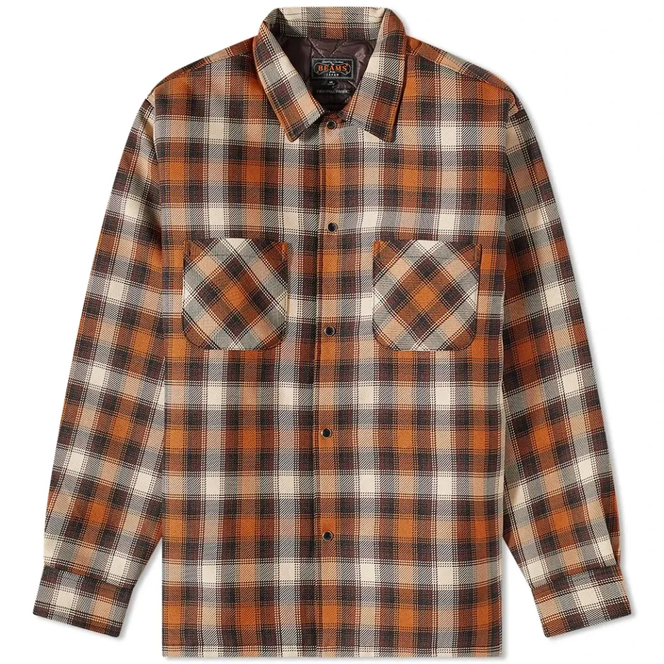 Ombre Check Mechanics Jacket