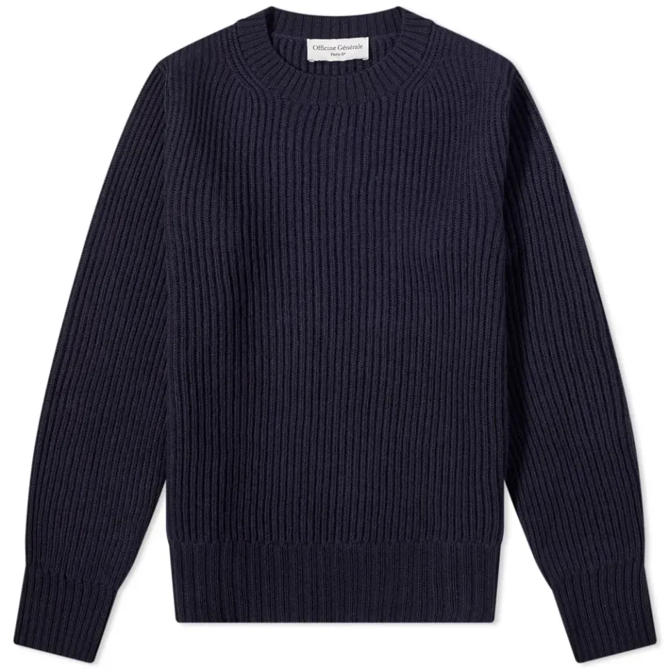 Marco Merino Rib Crew Knit