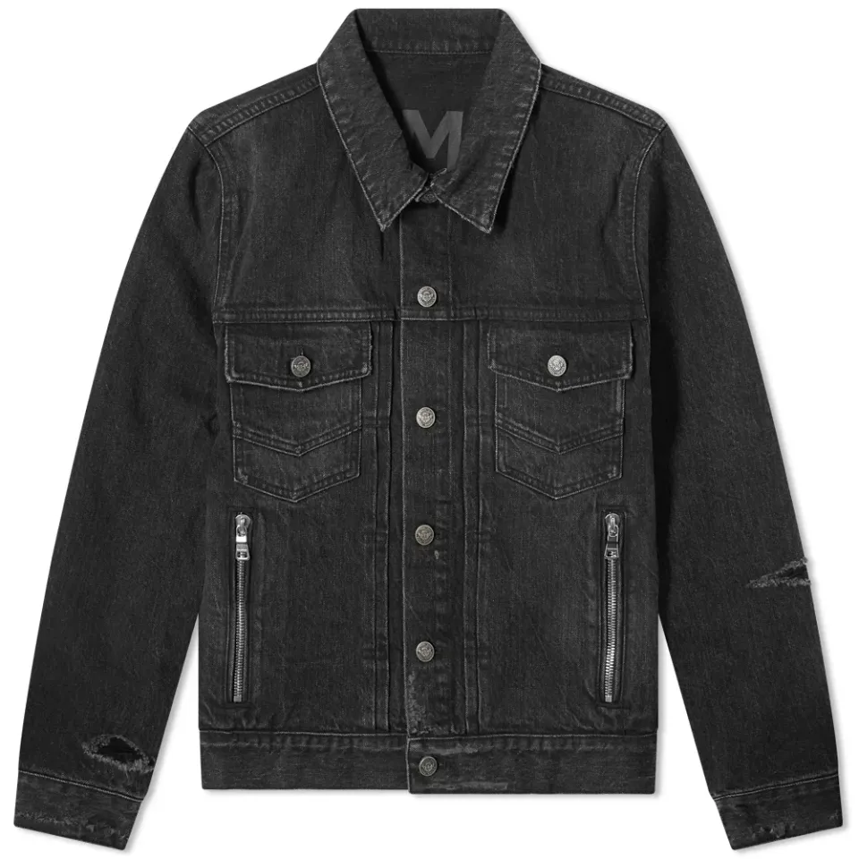 Distressed Denim Jacket