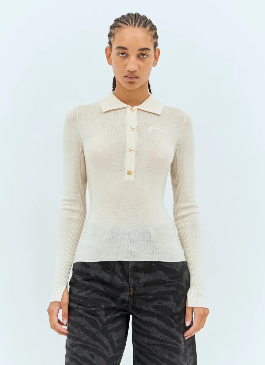 Wool Polo Shirt