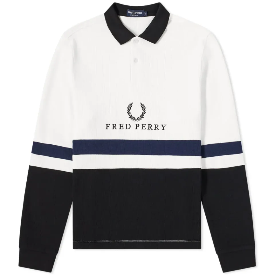 Fred Perry Embroidered Rib Sweat