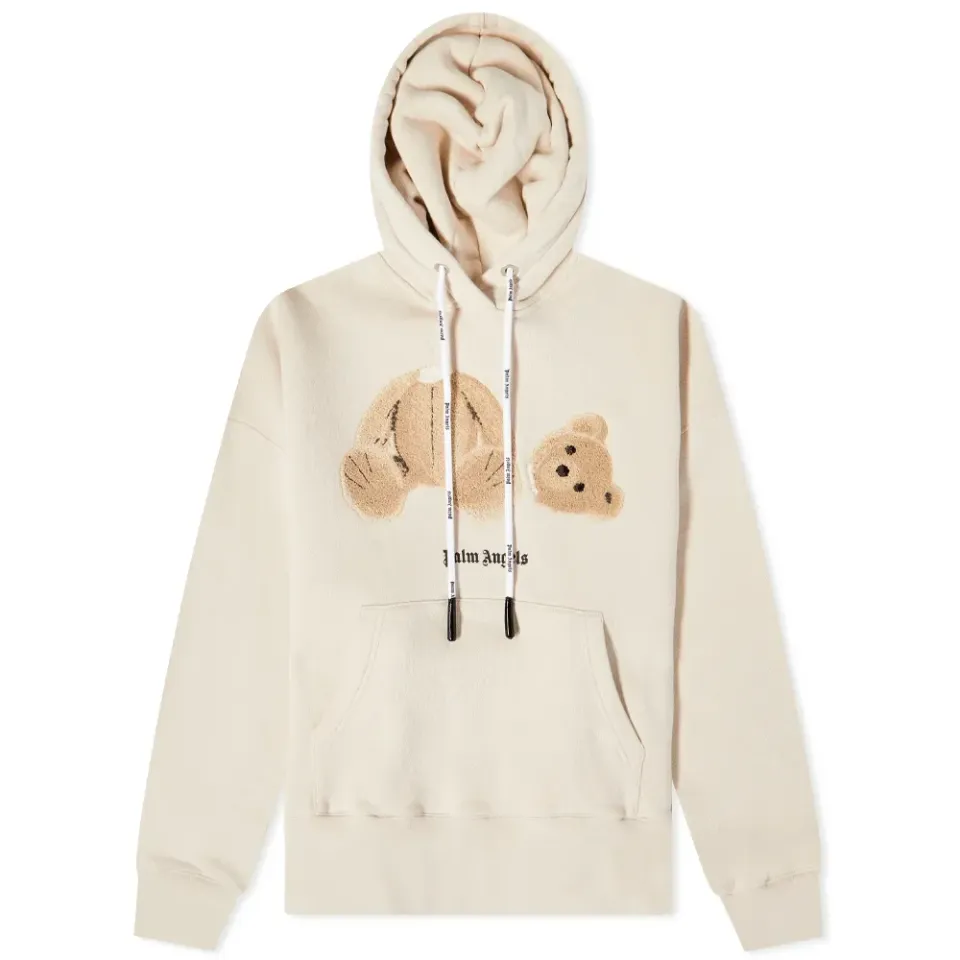 Bear Print Hoodie