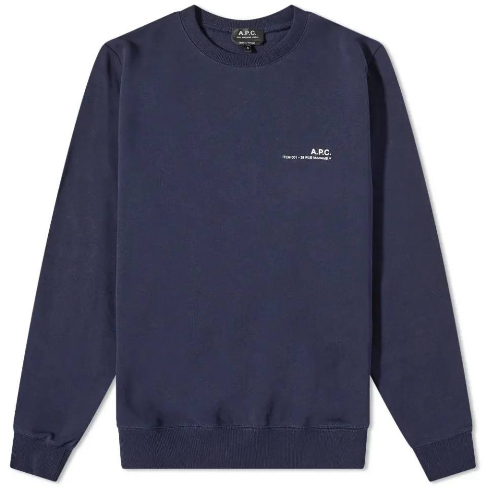 A.P.C. Item Logo Crew Sweat