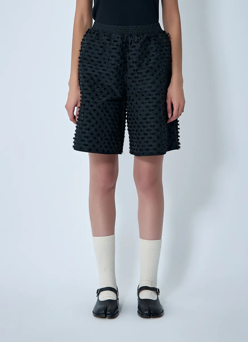 Textured Shorts