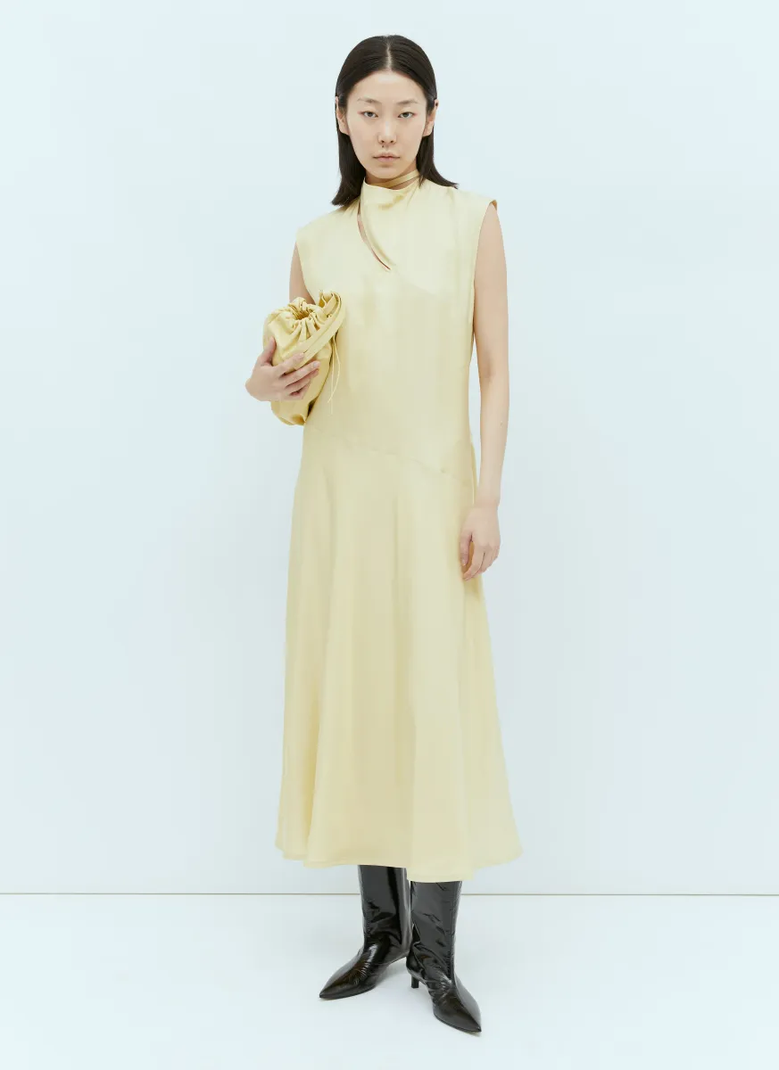 Satin Maxi Dress