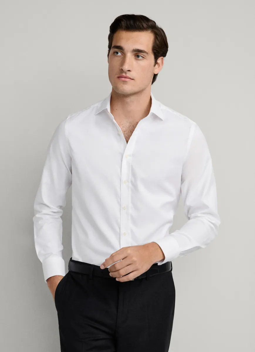 Tailored Fit Formal Oxford Shirt