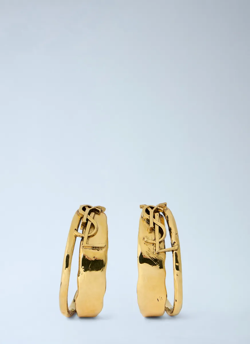 Sculpted Hoop Earrings