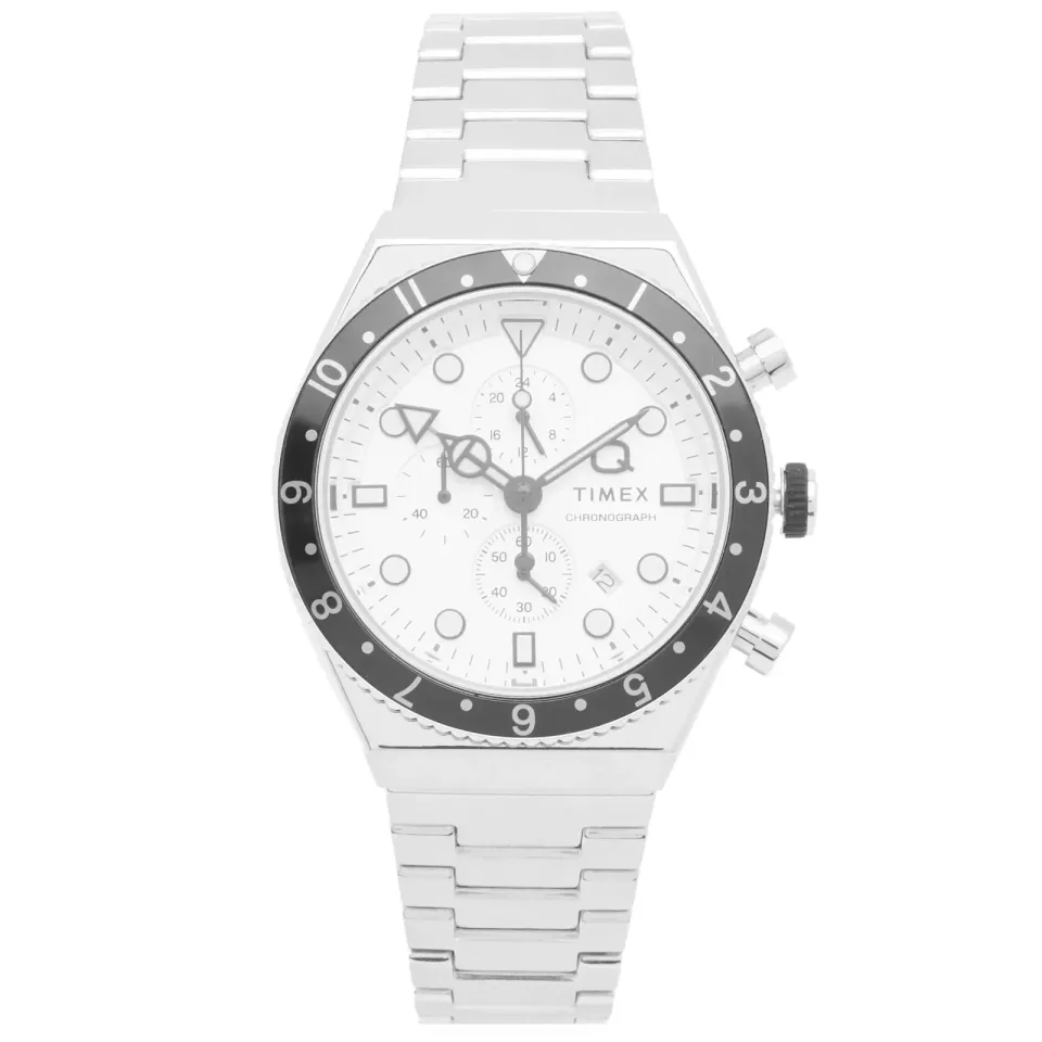 Q Timex Chronograph 40mm Watch