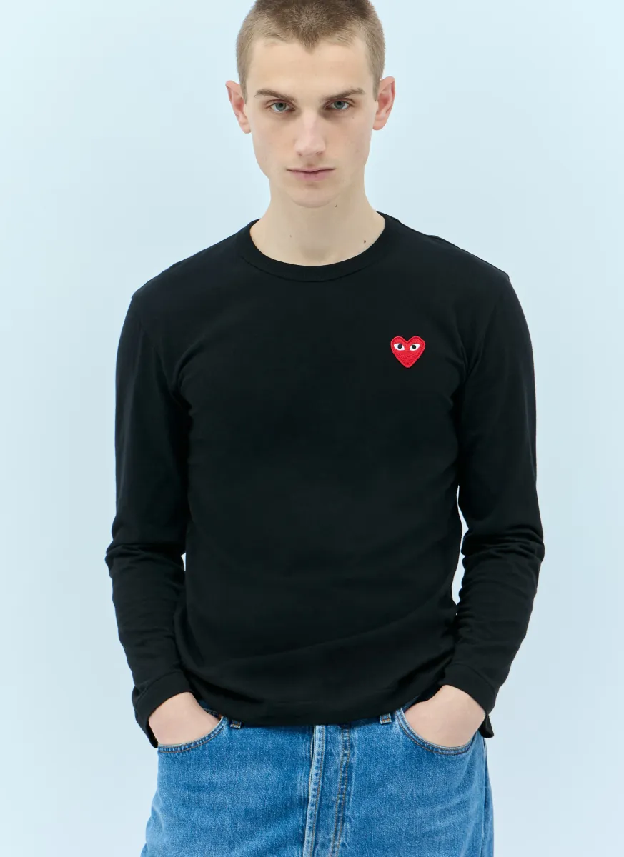 Logo Patch Long-Sleeve T-Shirt