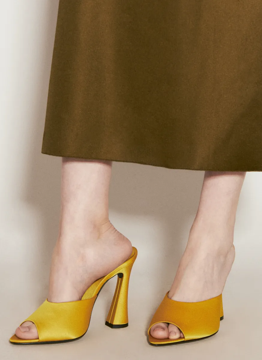 Suite Heeled Mules