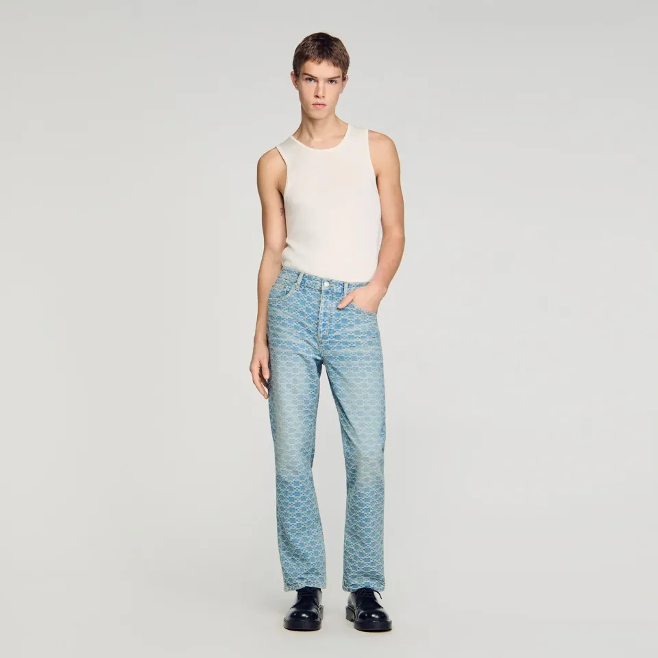 Regular-fit Square Cross jeans