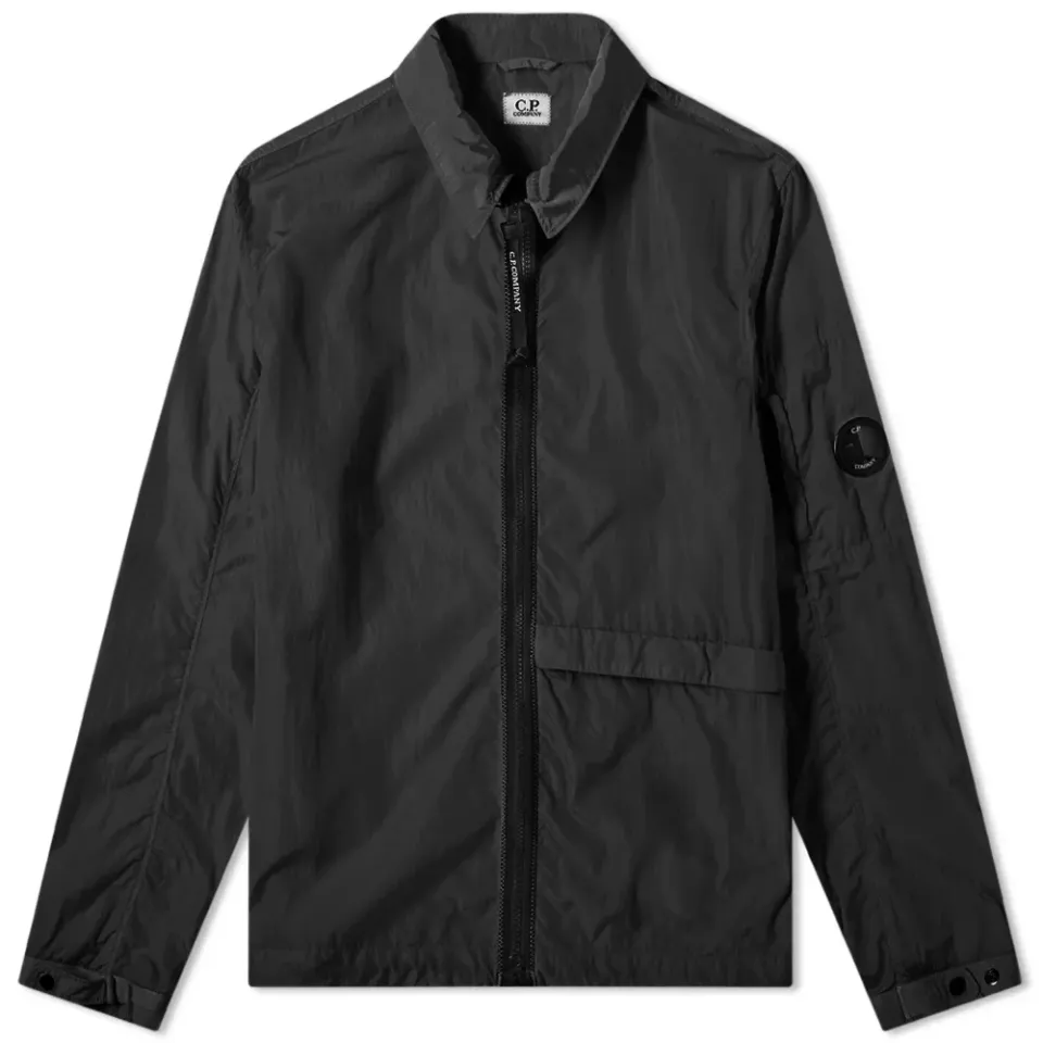 Arm Lens Nylon Zip Shirt