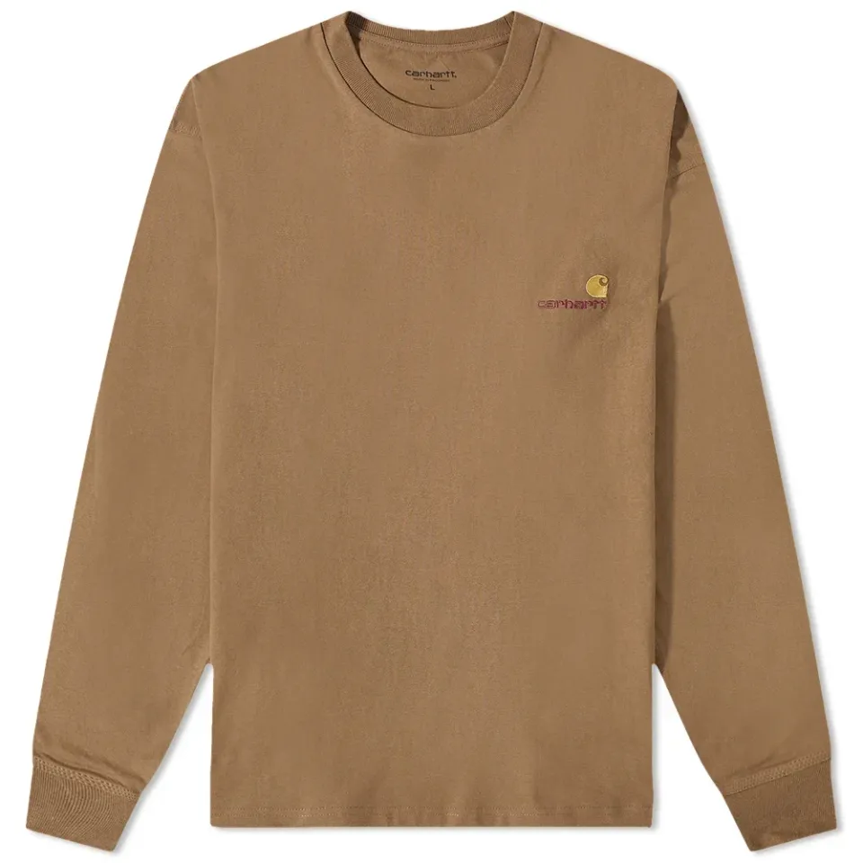 Long Sleeve American Script T-Shirt