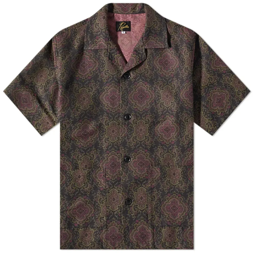 Arabesque Jacquard Cabana Vacation Shirt