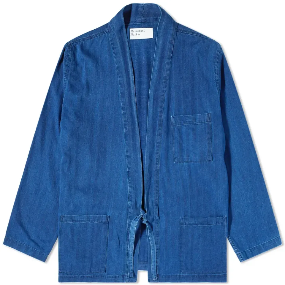 Herringbone Denim Kyoto Work Jacket