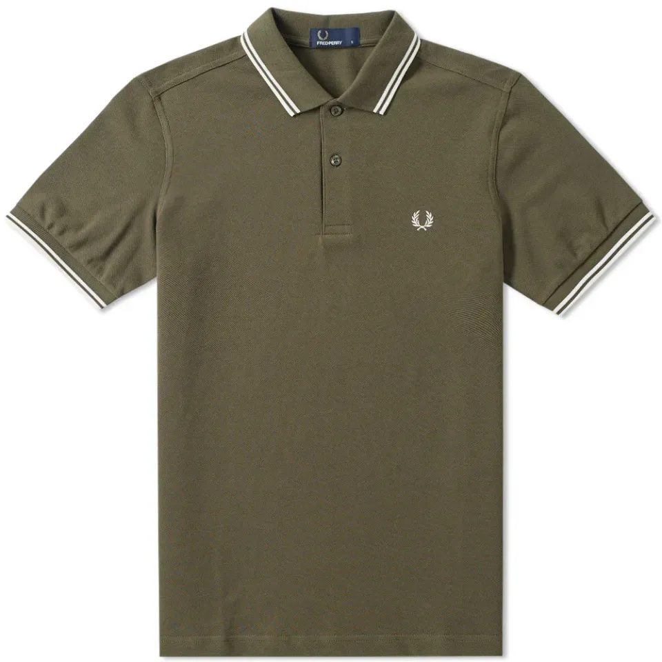 Fred Perry Slim Fit Twin Tipped Polo